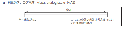 視覚的アナログ尺度